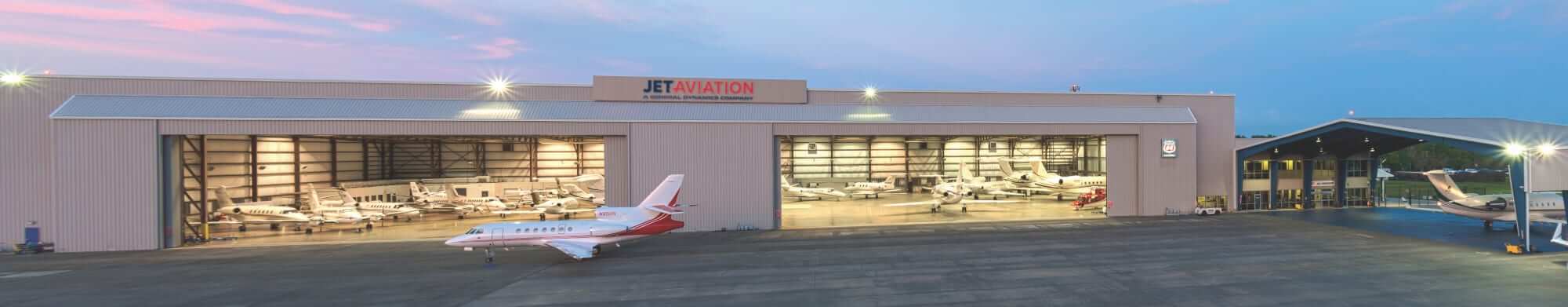 Jet Aviation – Houston hangar