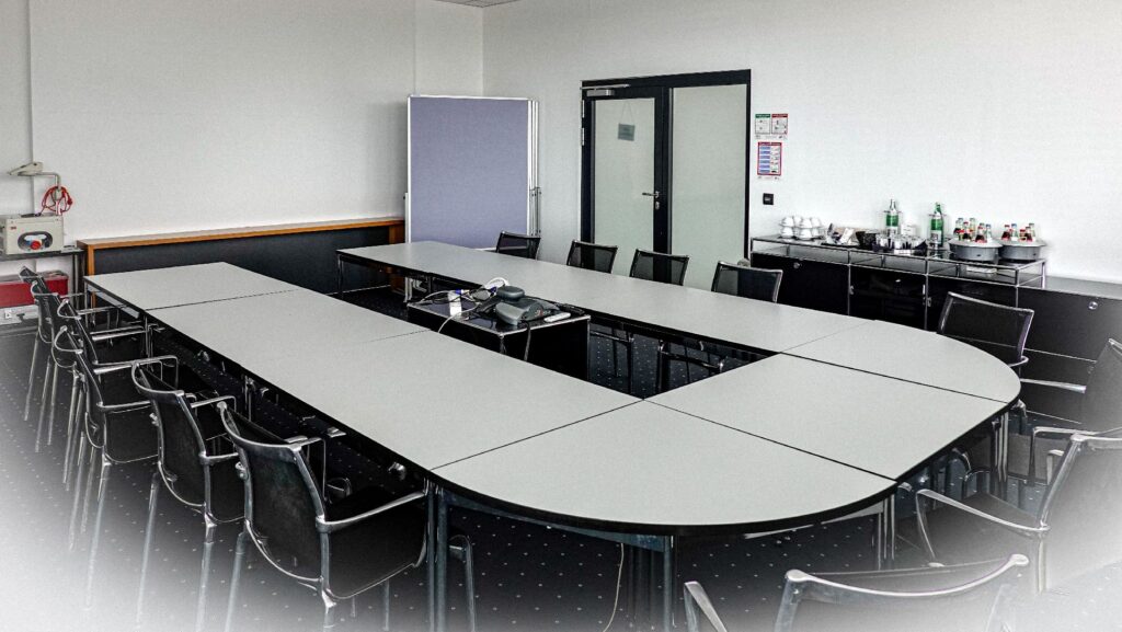 Conference Room with tables and chairs
