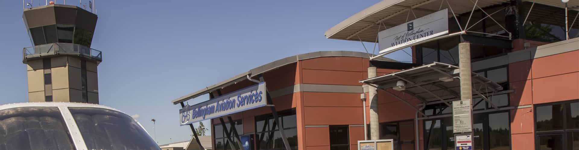 Bellingham Aviation Services building