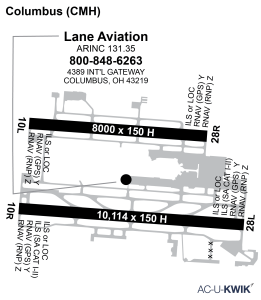 Lane Aviation airport logo