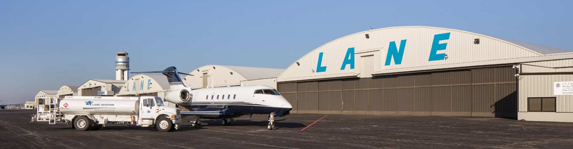 Lane Aviation hangar