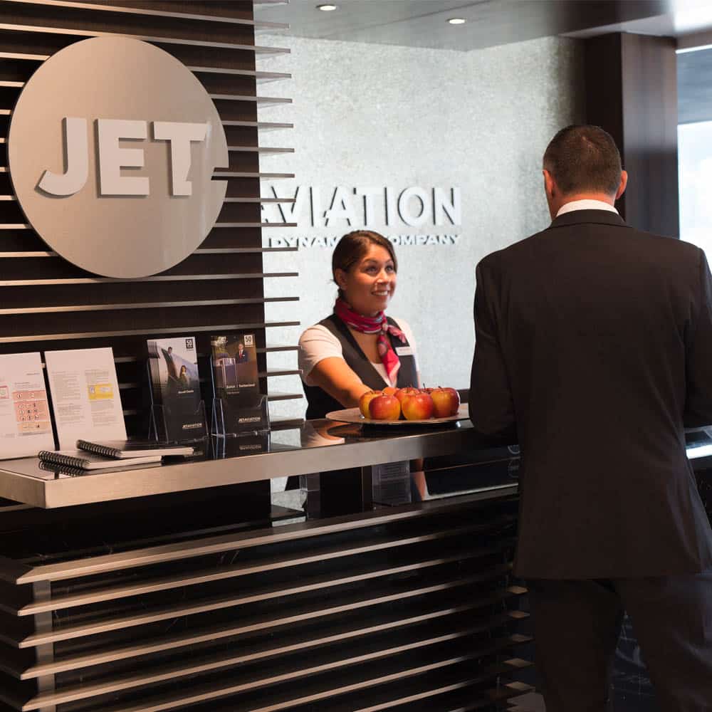 Jet Aviation – Zurich reception