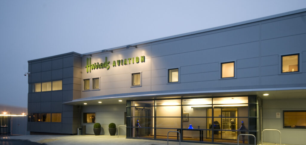 Front of the Luton building