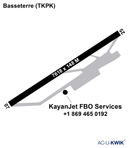 Kayan Jet FBO Services airport map