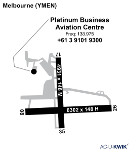 Platinum Business Aviation Centre - Essendon airport logo