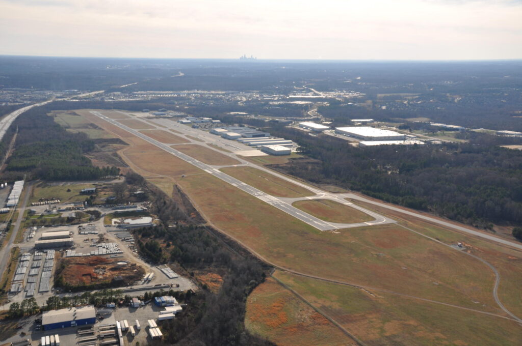 Air port view