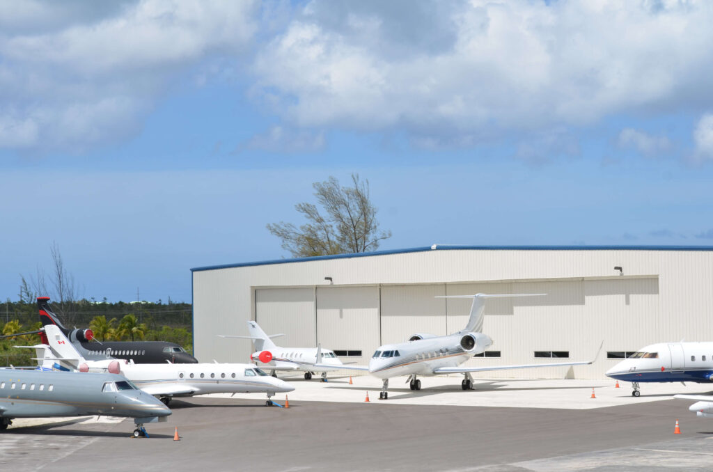 Planes on Jet Nassau airport