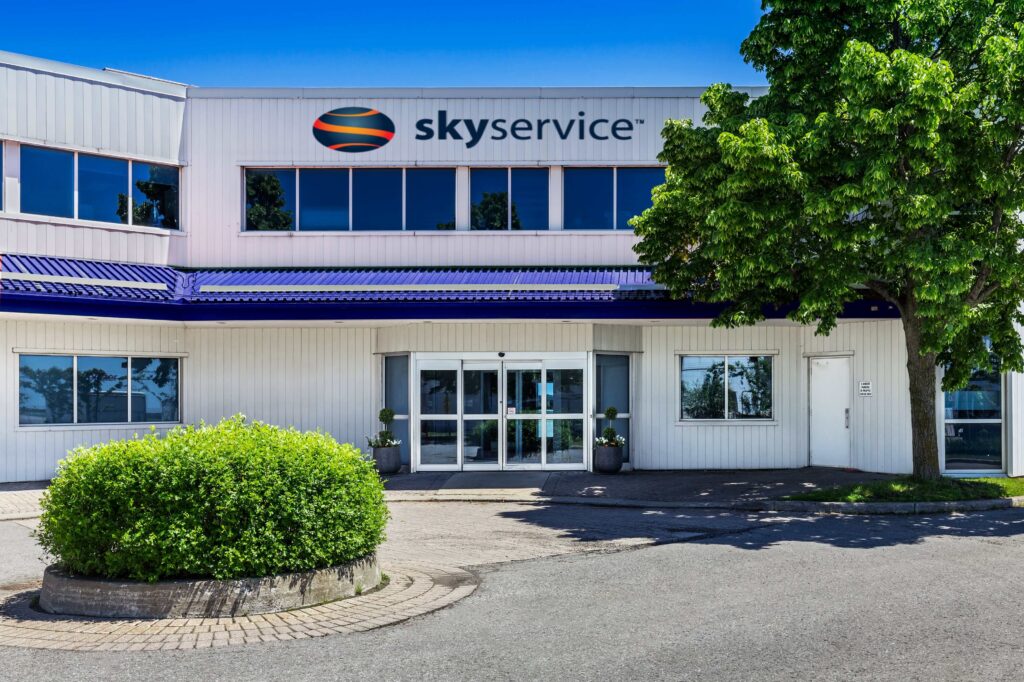 Skyservice FBO - Ottawa blue building