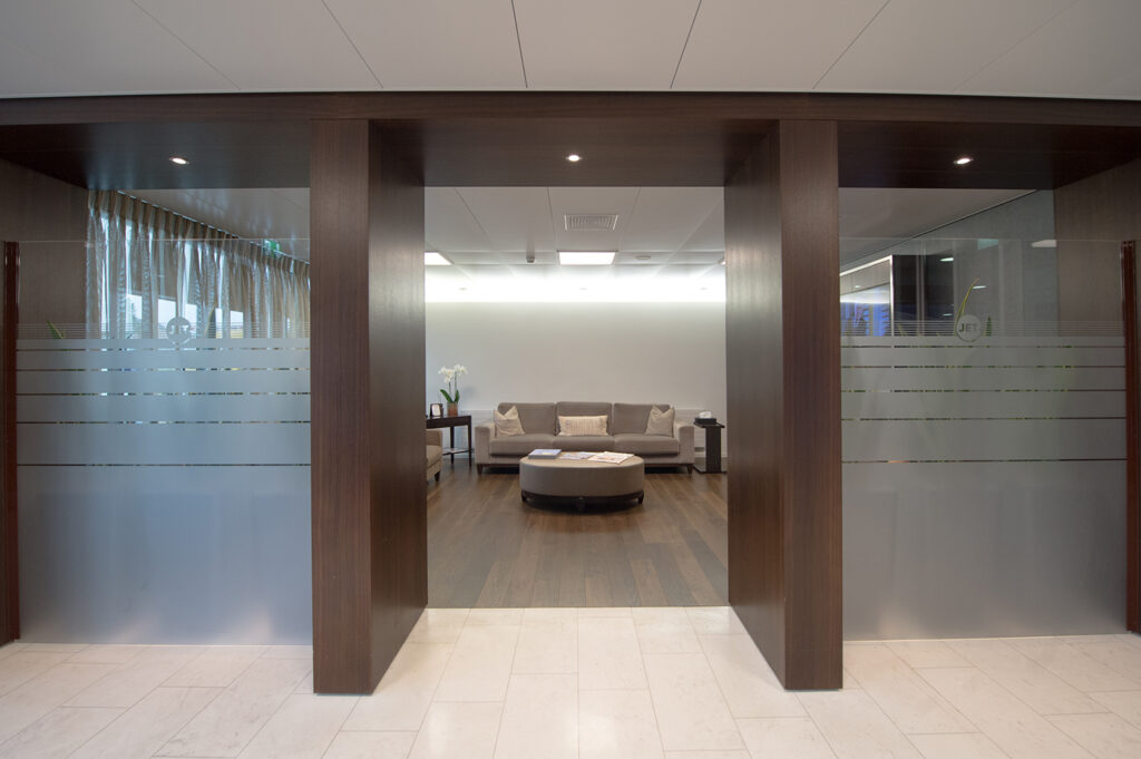 Jet Aviation – Zurich waiting room
