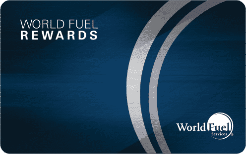 World fuel rewards card logo image