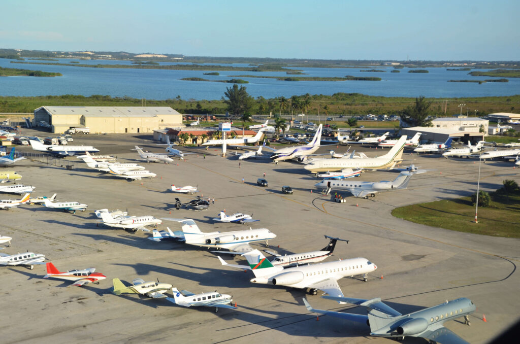 A lot of planes on the airport