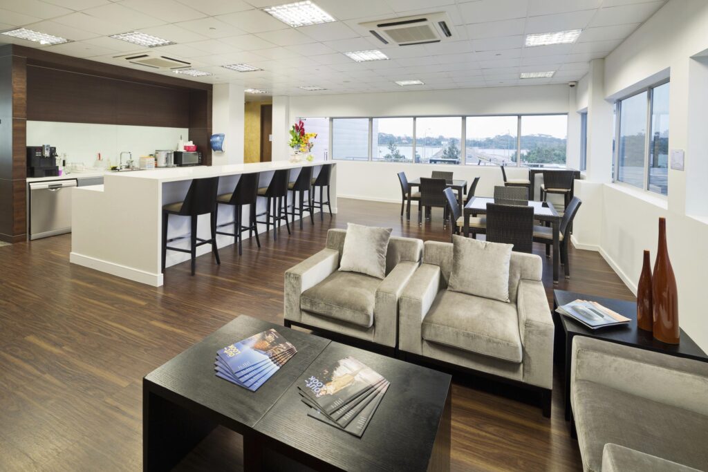 Jet Aviation – Signapore waiting room