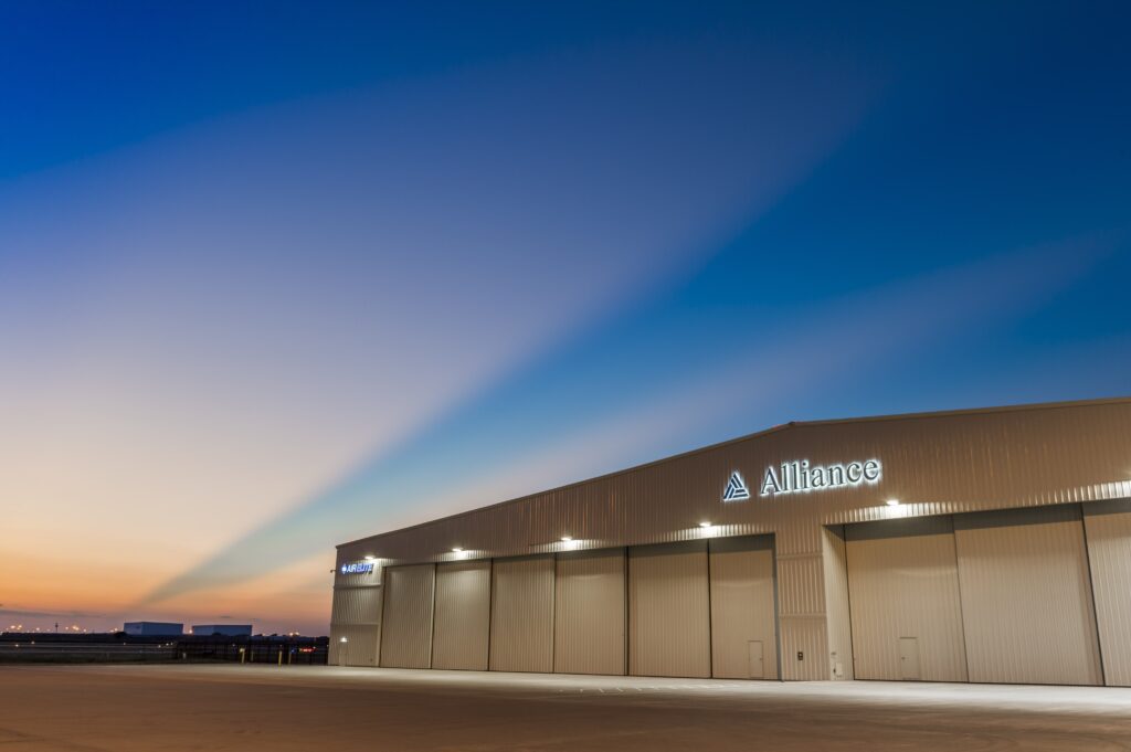 Alliance hangar