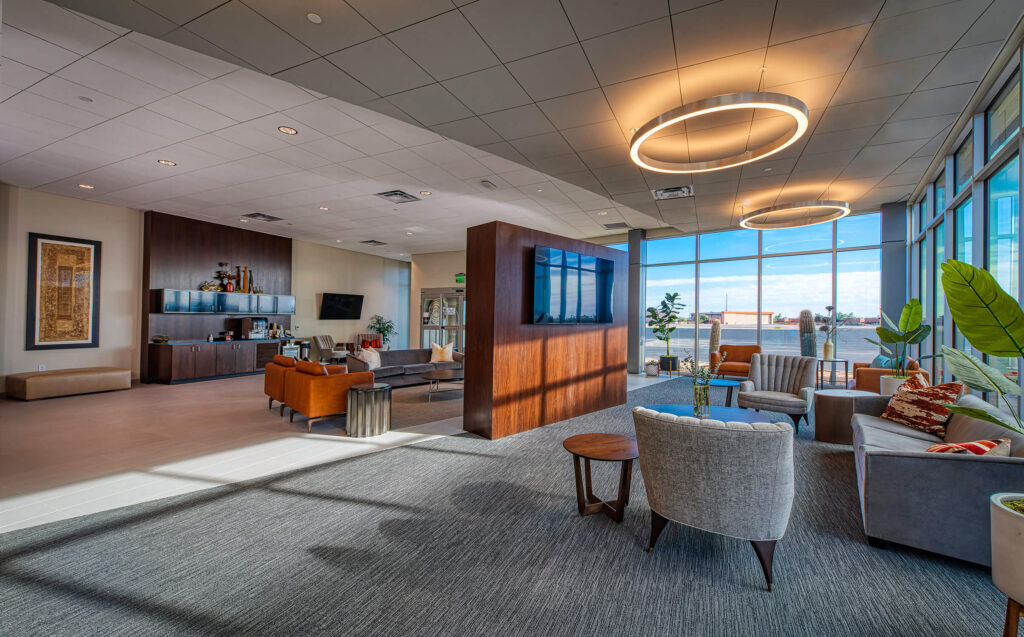 Jet Aviation – Scottsdale waiting room