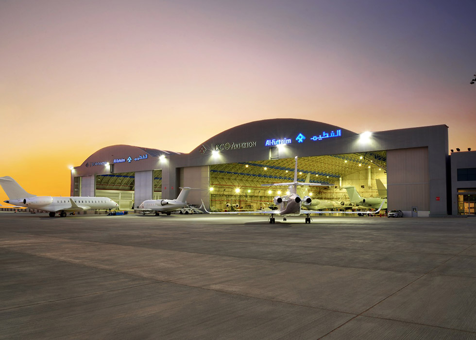 DC Aviation jet hangar